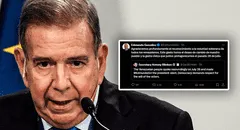 González Urrutia agradece que Estados Unidos lo reconozca "presidente electo" de Venezuela: "La voluntad soberana"