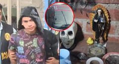 Cae brazo armado de ‘Los Intocables de Mariategui’ en SJL: extorsionaba a transportistas tras hacer rituales a la 'Santa Muerte'