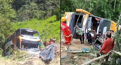 Accidente en viaje de promoción escolar: lista de heridos tras siniestro de MovilBus en Moyobamba