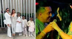 Christian Cueva no estuvo en primera comunión de su hija y celebró su cumpleaños con Pamela Franco
