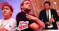 Cristian Zuárez recibió el Martín Fierro para ‘Hablando Huevadas’ tras la ausencia de Ricardo y Jorge