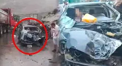 Accidente de tránsito en Ticlio interrumpe el km 133 de la Carretera Central: Heridos y tráfico detenido en la zona