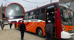 Atacan a balazos bus de empresa ‘Las Flores’ en San Juan de Lurigancho en último día de estado de emergencia