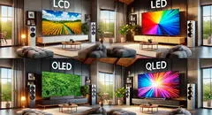 ¿Comprarás un Smart TV nuevo? Estas son las diferencias entre un televisor LCD, LED, OLED y QLED