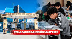 Resultados examen de admisión UNCP 2025: conoce AQUÍ la relación de ingresantes a las áreas 1 y 4