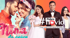 'Nina de azúcar' vs. 'Pobre novio': conoce la trama y quiénes actúan en las nuevas telenovelas de América y Latina