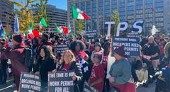 Activistas en Texas desafían deportaciones de Trump y plan de Greg Abbott para trasladar inmigrantes al ICE