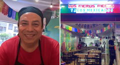 Mexicano llegó a Perú hace 11 años, se casó con peruana y ahora es dueño de una taquería en Lima: "Cuando voy a México, quiero regresar a Perú"