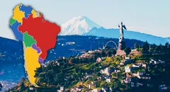 La capital más alta del mundo se encuentra en SUDAMÉRICA a 2.850 m.s.n.m.: está cerca a Perú