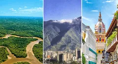 Los únicos 4 países de Sudamérica que tienen costa, sierra y selva: poseen una gran variedad de ecosistemas