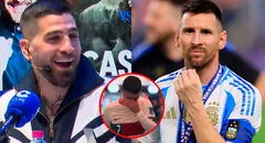 Campeón de UFC reveló que sueña con invitar a Messi a su próxima pelea: "Que se j... Cristiano"