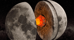 Científicos revelan qué hay dentro del núcleo de la Luna: es sorprendentemente similar a la Tierra
