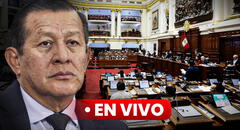 Congreso EN VIVO: Pleno inhabilita inhablita por 10 años a exministro Víctor Zamora por uso de pruebas rápidas en la COVID-19