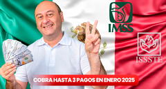 Pensión del IMSS e ISSSTE trae un triple pago en enero 2025: consulta AQUÍ si te toca recibir el beneficio y cuál es el monto