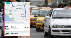 "S/55 de Rímac a San Miguel": Taxis por aplicativos elevan precios en Lima por obras y usuarios exponen su indignación en redes