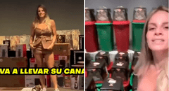 Alejandra Baigorria celebró a lo grande Navidad con trabajadores: les regaló canastas, electrodomésticos y un banquete