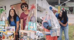 Tula Rodríguez impacta con tierna sorpresa por Navidad a trabajadores de la calle y conmueve a usuarios: "Misión cumplida"