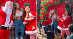 Gabriela Serpa realizó chocolatada a los más necesitados tras lamentable incidente con los ‘urracos’ de Magaly Medina