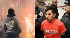 Feminicidio en Nueva York: detienen a presunto agresor que prendió fuego a mujer en metro de USA
