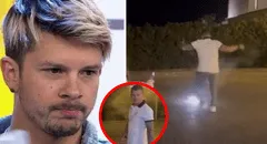 Mario Hart vive un susto en Navidad: casi se quema al encender un cohetón y Korina Rivadeneira lo graba todo