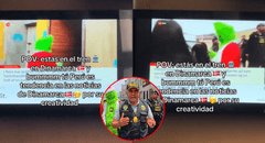 Peruana se sorprende al ver en noticiero de Dinamarca operativo de policía de Perú vestido de Grinch: "Somos tendencia mundial"