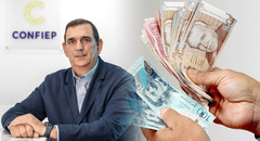 Presidente de Confiep advierte riesgos por aumento del sueldo mínimo: "Se perderán empleos en mipymes"