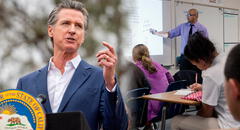 Las nuevas leyes de Gavin Newsom que beneficiarían a estudiantes y profesores en California