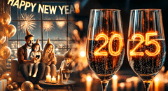 Happy New Year 2025: the best wishes, phrases, gif and messages to share on WhatsApp, Instagram and Facebook