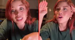 Marina Gold no cree que vestir de rojo en Año Nuevo atraiga el amor: “Amiga, date cuenta lo que dices”