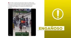 Video no muestra reciente linchamiento a delincuente venezolano en Trujillo
