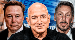 Las 3 personas más ricas del mundo en 2025 que lideran ranking mundial: uno supera los $400.000 millones