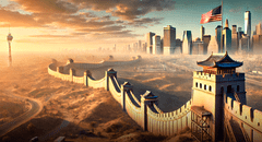 La 'muralla' de Estados Unidos que supera la altura de la Gran Muralla China, una de las maravillas del mundo