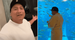 Jorge Luna, de 'Hablando Huevadas', presume sus vacaciones en lujoso hotel submarino en Dubái: "Amanecer aesthetic"
