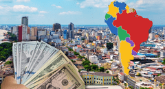 El único país de Sudamérica que tiene como moneda oficial al dólar estadounidense: lo utiliza desde el 2000