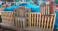 Obrero cobró S/10.000 por construir una tumba réplica de la UNI en un cementerio: "Era un estudiante"