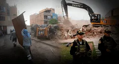Surco recupera terrenos invadidos por más de 20 años en medio de destrucción por obras de la Vía Expresa Sur
