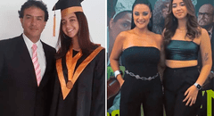 Hija de Mariella Zanetti culminó la universidad, y su padre, Farid Ode, reveló dónde trabajará: “Estoy orgulloso”