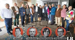 Apristas niegan a Nilo Burga, pero una foto los desmiente