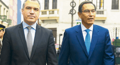 Martín Vizcarra y Salvador del Solar: informe del fujimorismo plantea inhabilitarlos por la disolución del Congreso