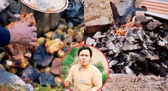 Mexicano viaja a Perú por primera vez y se sorprende al ver cómo preparan pachamanca a la tierra: "La piedra le da el sabor"