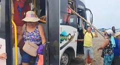 Numerosa familia peruana llega a la playa en combi y desata risas en redes: "Los Gonzales de la vida real"