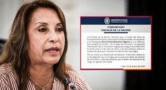Fiscalía da 24 horas a Dina Boluarte para que entregue historial clínico que motivó su cirugía