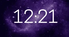 Ver la hora espejo 12:21 en el reloj, ¿cuál es su significado?