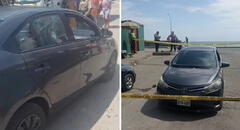 Taxista salva de morir tras rehusarse al robo de su auto en La Perla: sujetos balearon el carro con el abordo