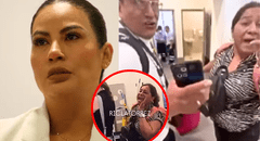 Padre de Christian Cueva también insultó a Pamela López en aeropuerto de Trujillo: "Por él eres conocida"