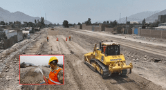Los batallones de Ingeniería del Ejército del Perú lideran la ampliación de importantes vías en Lima: avanzan el 80% de las obras