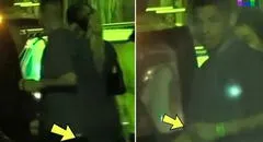 Kevin Quevedo, futbolista de Alianza Lima, es ampayado entrando a su departamento con exintegrante de 'Esto es guerra'