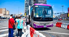 ATU reubica paraderos del Corredor Morado en la Plaza Miguel Grau para reducir tiempos de viaje