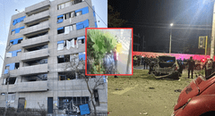 Atentado en Trujillo: cámaras captaron el preciso momento de la explosión frente a la Fiscalía