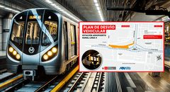 Plan de desvío por obras en la Línea 4 del Metro de Lima: conoce las rutas alternas
